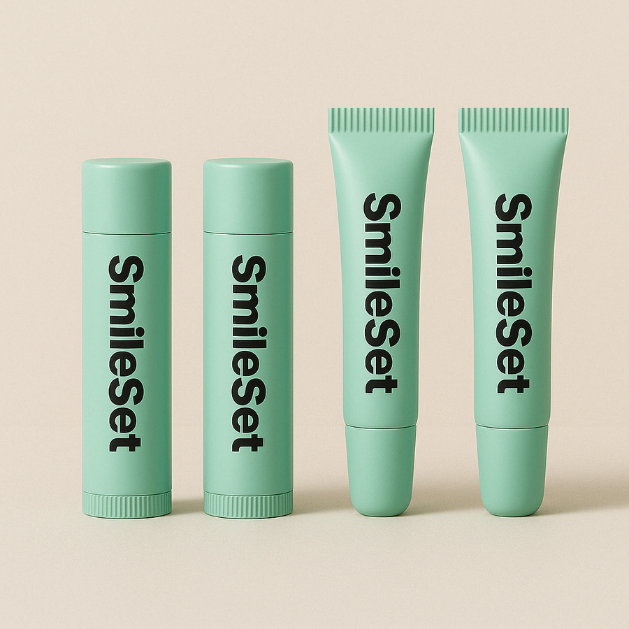 Hydrating Lip Balm + Lip Gloss Duo - 4 Pack