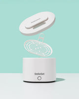 SmileSet Premium Ultrasonic Cleaner + UV Sanitizer