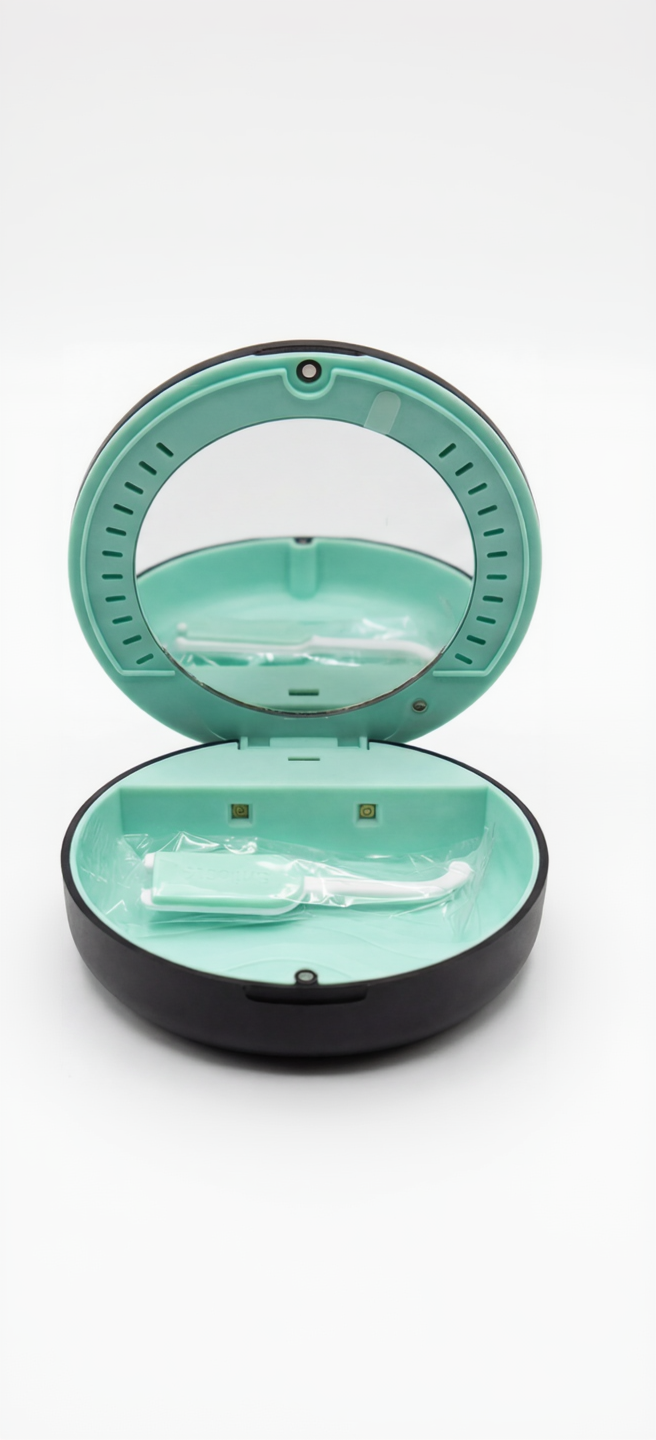 UV Sanitizing Travel Case + AirTag Storage