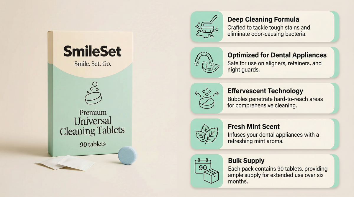Cleaning Tablets Travel 6-Pack