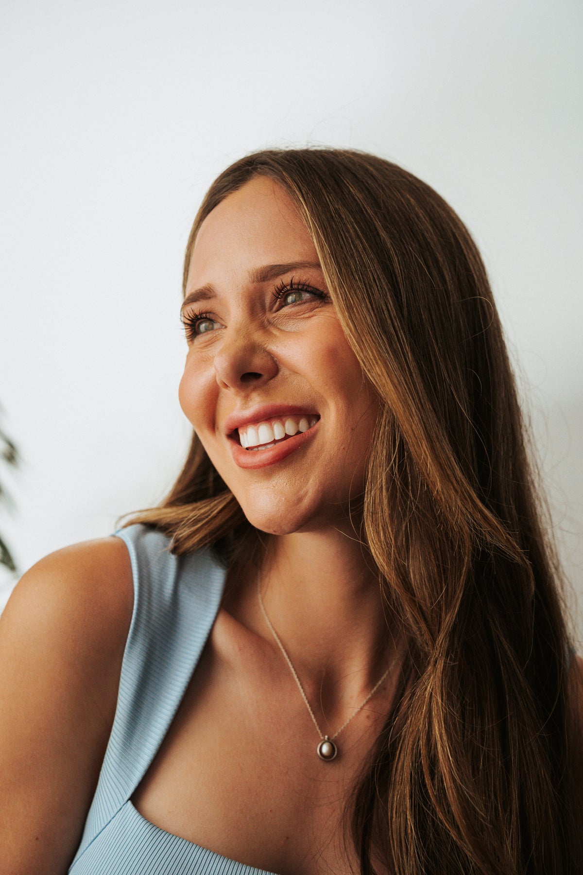 Smiling SmileSet customer