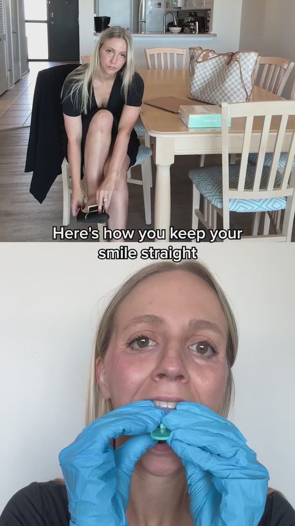 @mammarae777 using the SmileSet retainer impression kit
